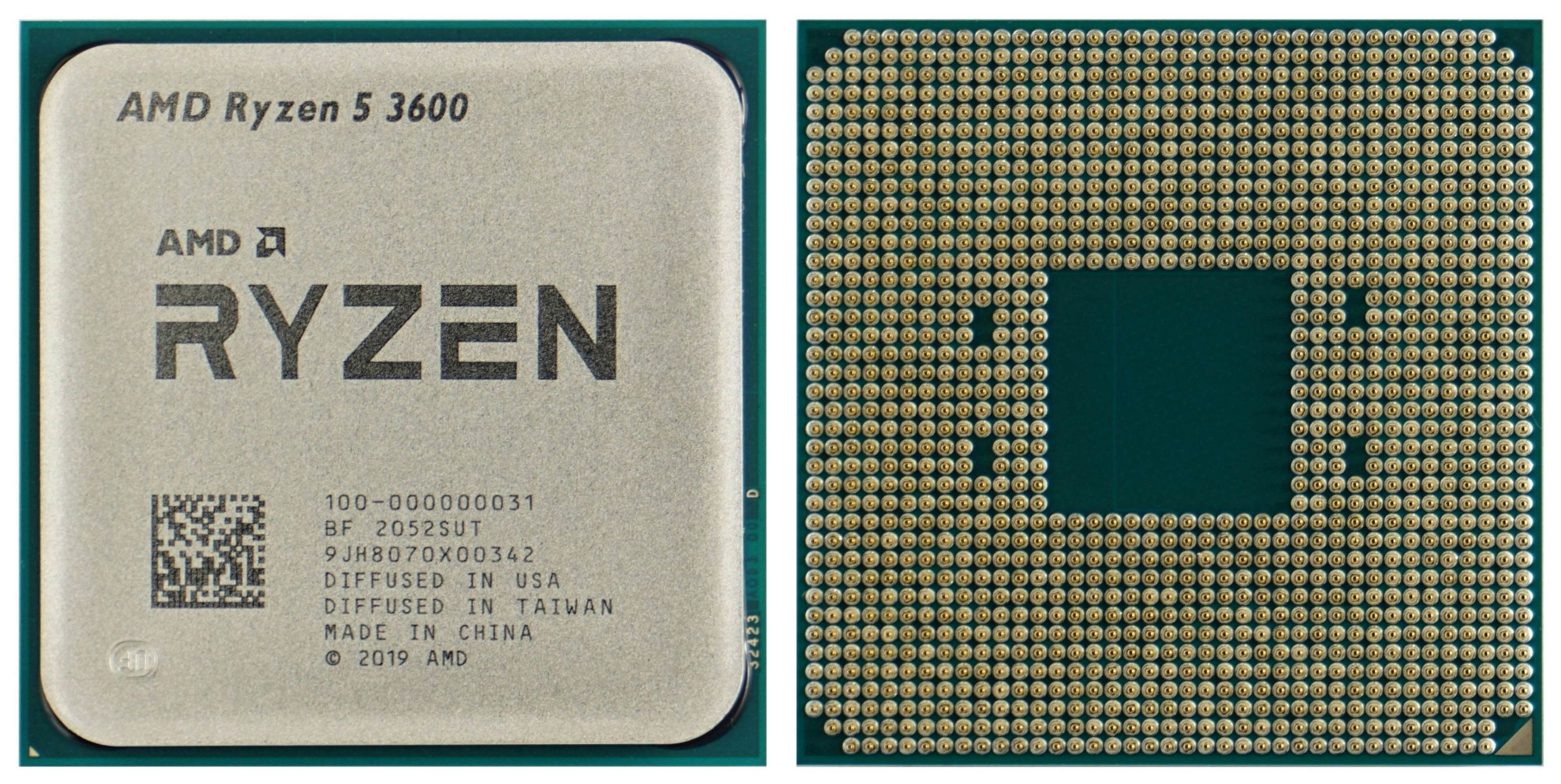 AMD Ryzen 5 3600 R5 3600 3.6 GHz Six-Core Twelve-Thread CPU Processor –  NEROTech